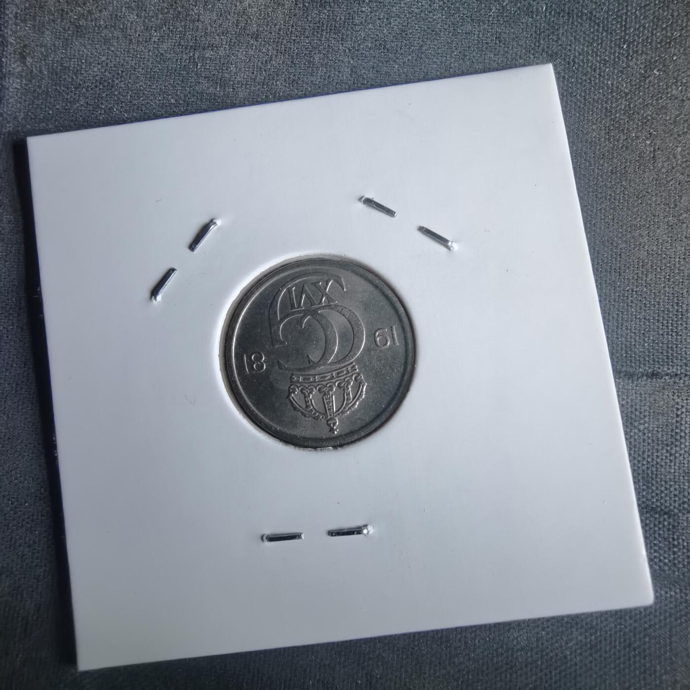 沼泽如烟--第981场 瑞典1981年25欧尔