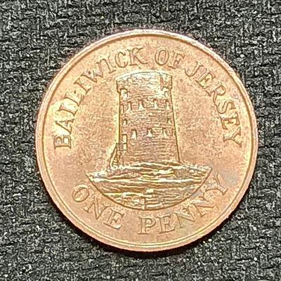 逸泉钱币2026B世界钱币纪念币纸币第八组B831-1230 - 1198英属泽西岛1便士