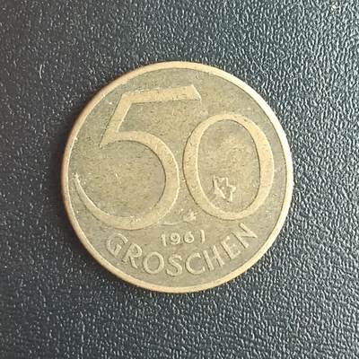 逸泉钱币2026第十二组世界钱币专场春节千件大拍A1614～2574 - 1762 奥地利50格罗申