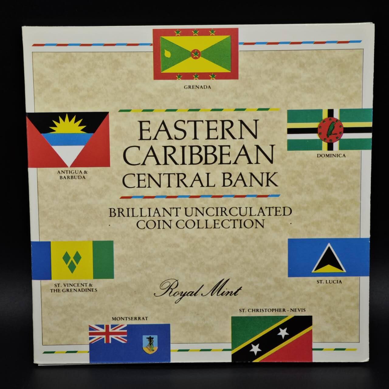 【淘币小摊】实时拍第八百六十一拍   银币套币场   满百包邮可预留二周 每周一统一发货   东加勒比1986年套币