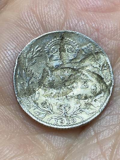 2026年第十七场(总第一百八十六场）外国好品散币场(免佣金) - 币不平–英国🇬🇧1910年6便士银币(爱德华七世逝世年，关门年，925高银)