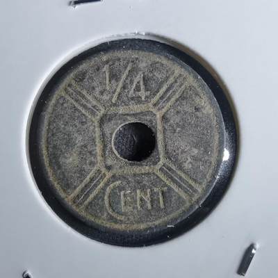 沼泽如烟--第982场 - 法属印度支那1942年四分之一分