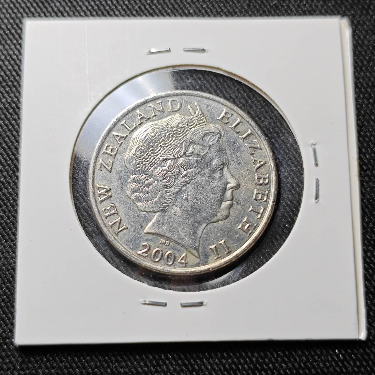 KK钱币收藏小铺  第391期  2月预留时间 周末发货  新西兰20分 大版