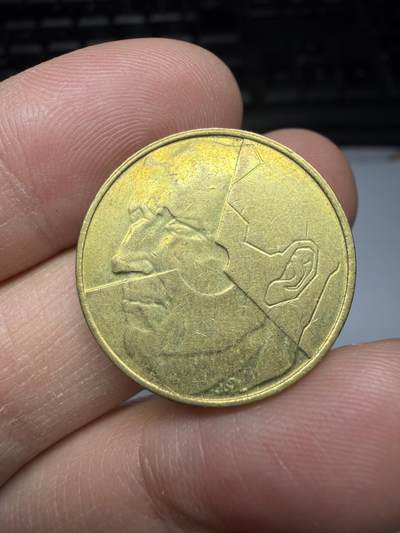 2025年集古藏今外币拍卖第二期-第2场—（总第302拍），可以寄存60天，满160元包邮。 - 1988年比利时5法郎