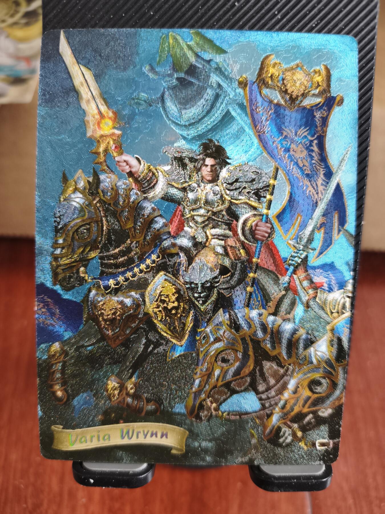 新人拍卖第一场，以后不间断更新各家卡牌！（本店满180包邮，周六截拍无佣金，欢迎送拍） 奇点出品，定制卡瓦王粗闪。