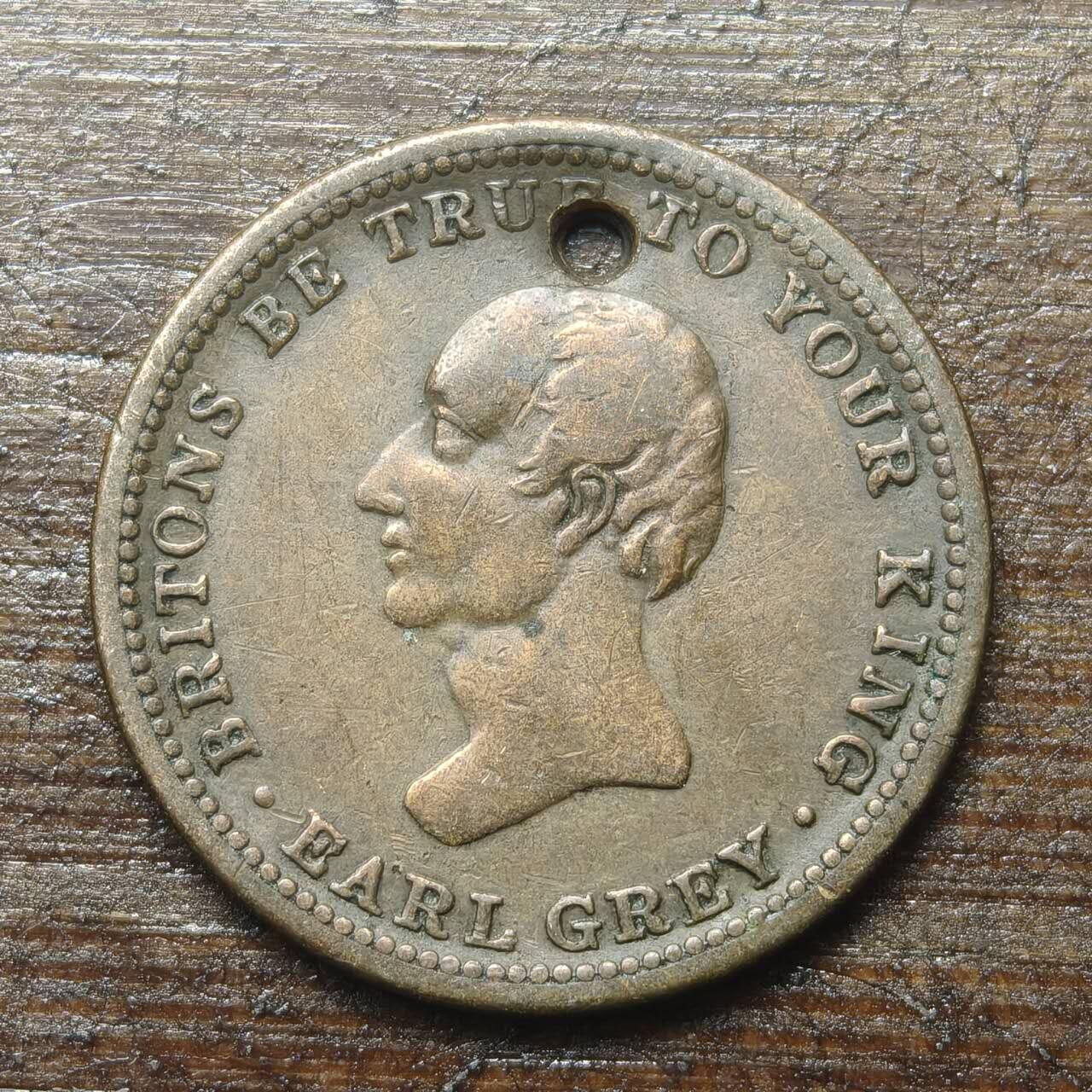 【铜匠收藏】★第143★散币专场 不寄存，30包邮。不满30元，支付5元运费。《接受代拍 代送NGC评级》 30【无寄存】英国代币一枚