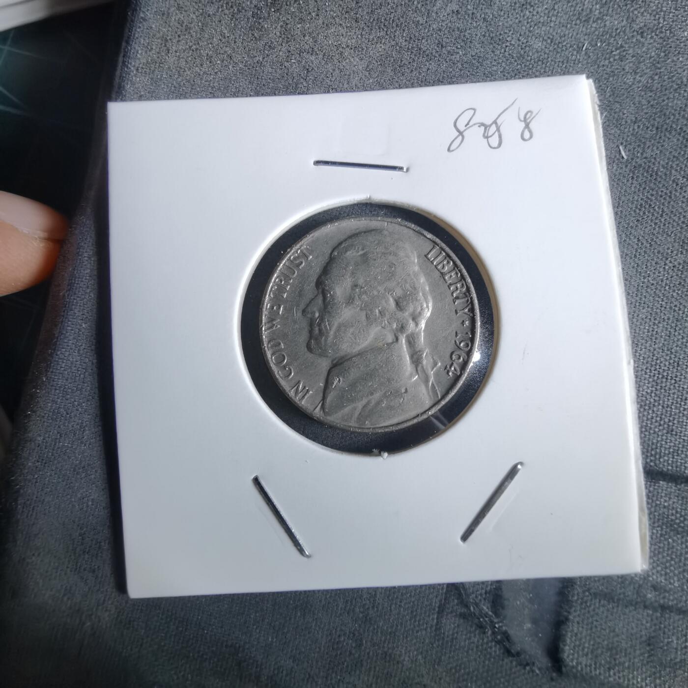 沼泽如烟--第982场 美国1964年五分