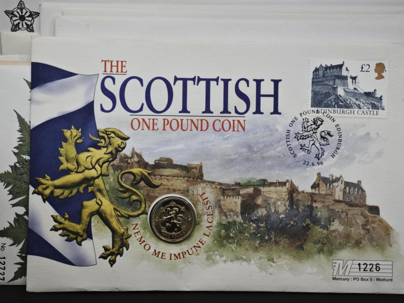 【淘币小摊】限时拍第八百六十二拍  克朗币邮币封场  满百包邮可预留两周  周一统一发货  英国1994年一镑铜币邮币封