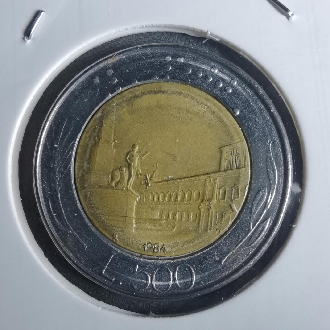 沼泽如烟--第982场 意大利1984年500里拉