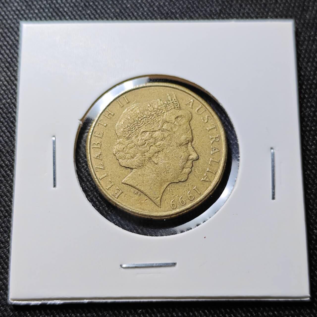 KK钱币收藏小铺  第391期  2月预留时间 周末发货  澳大利亚1元纪念币