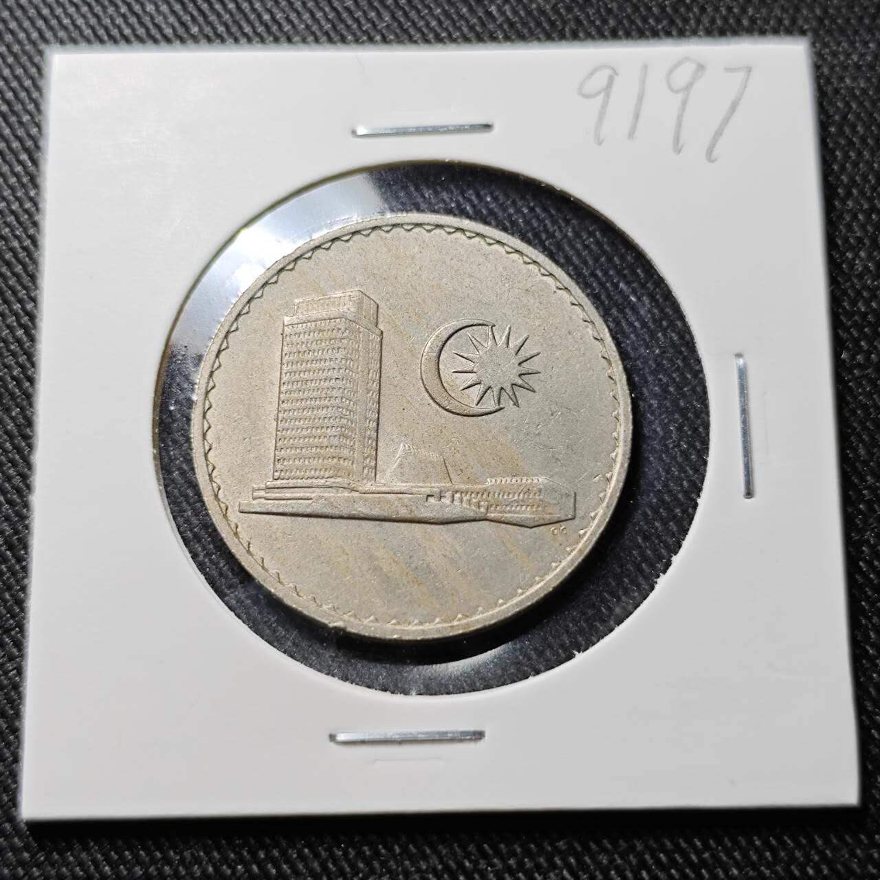 KK钱币收藏小铺  第391期  2月预留时间 周末发货  1968马来西亚50分 早期安全边