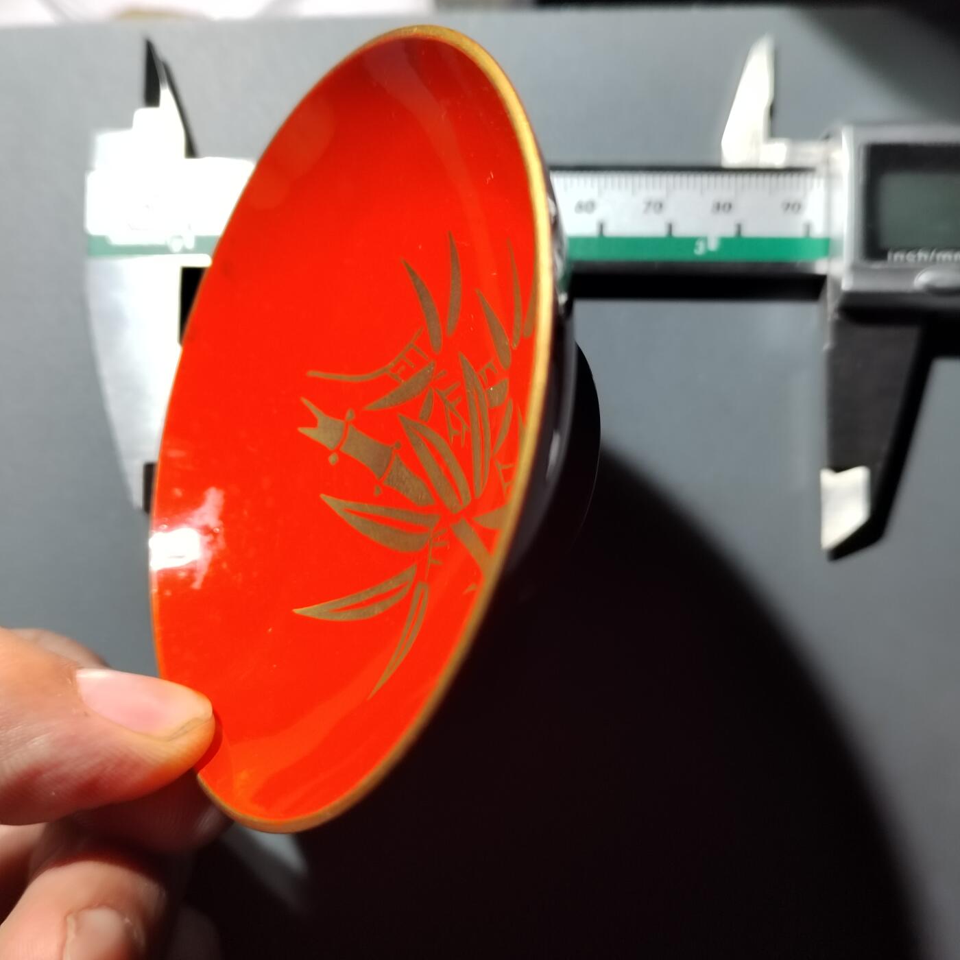 PCAI钱币  1-745  铜奖章纪念章专场 日本漆碗