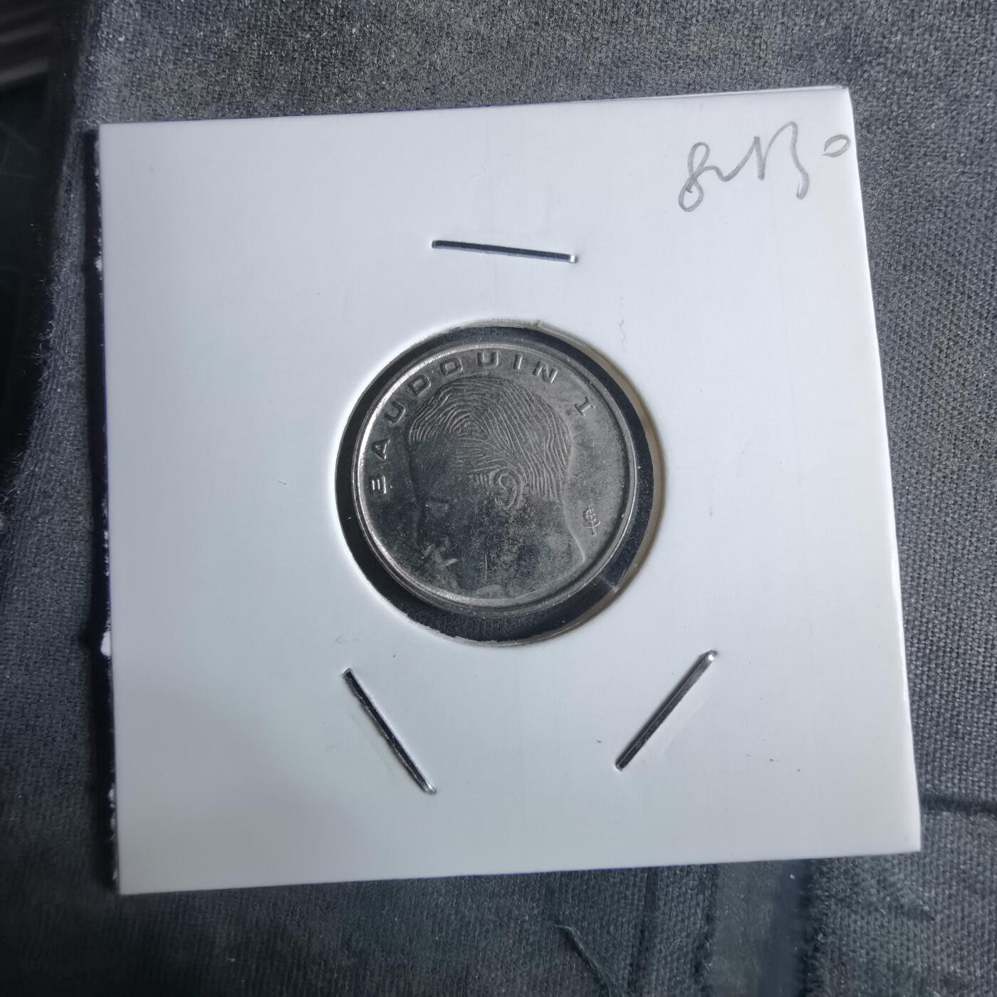 沼泽如烟--第982场 比利时1990年1法郎