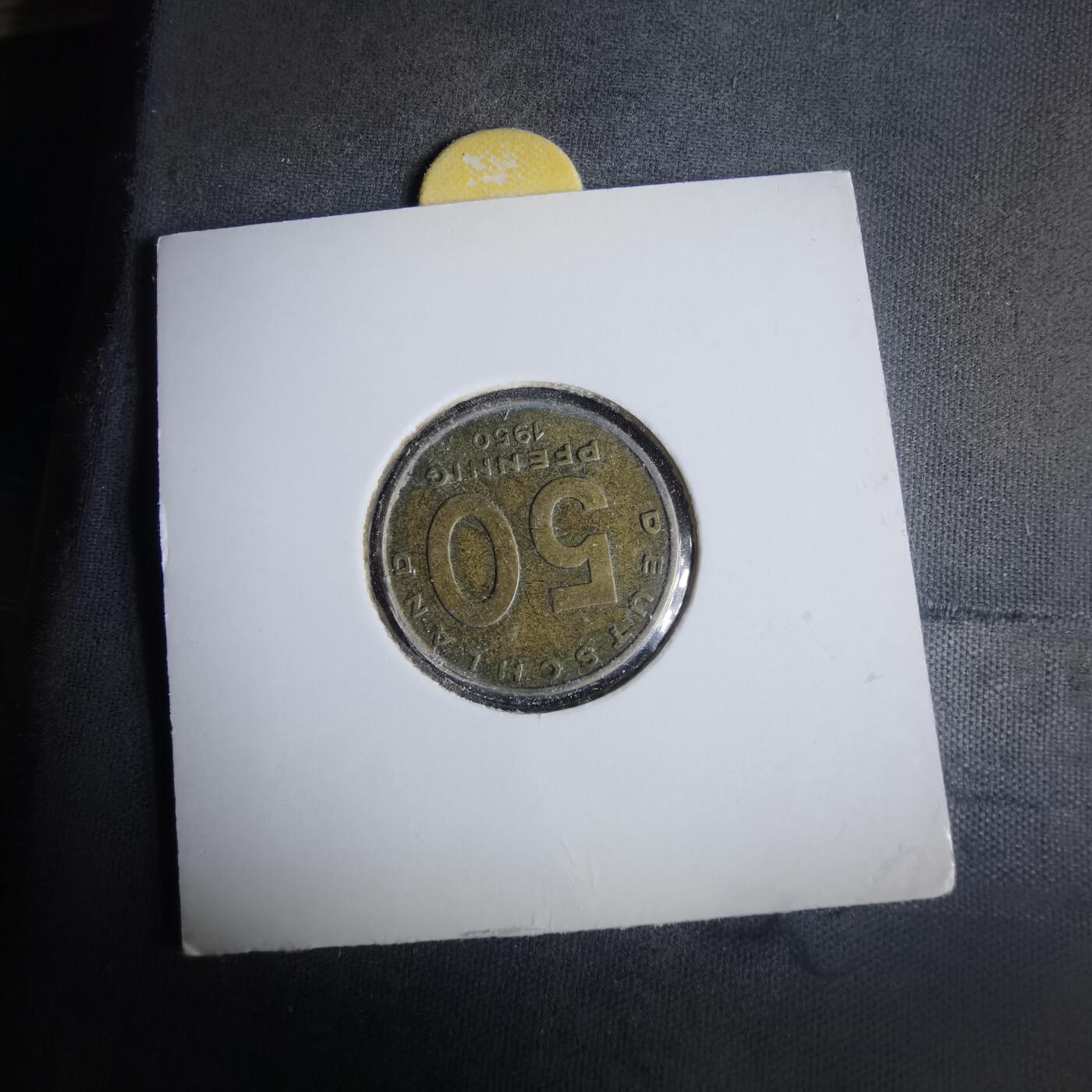 沼泽如烟--第981场 东德1950年50芬尼