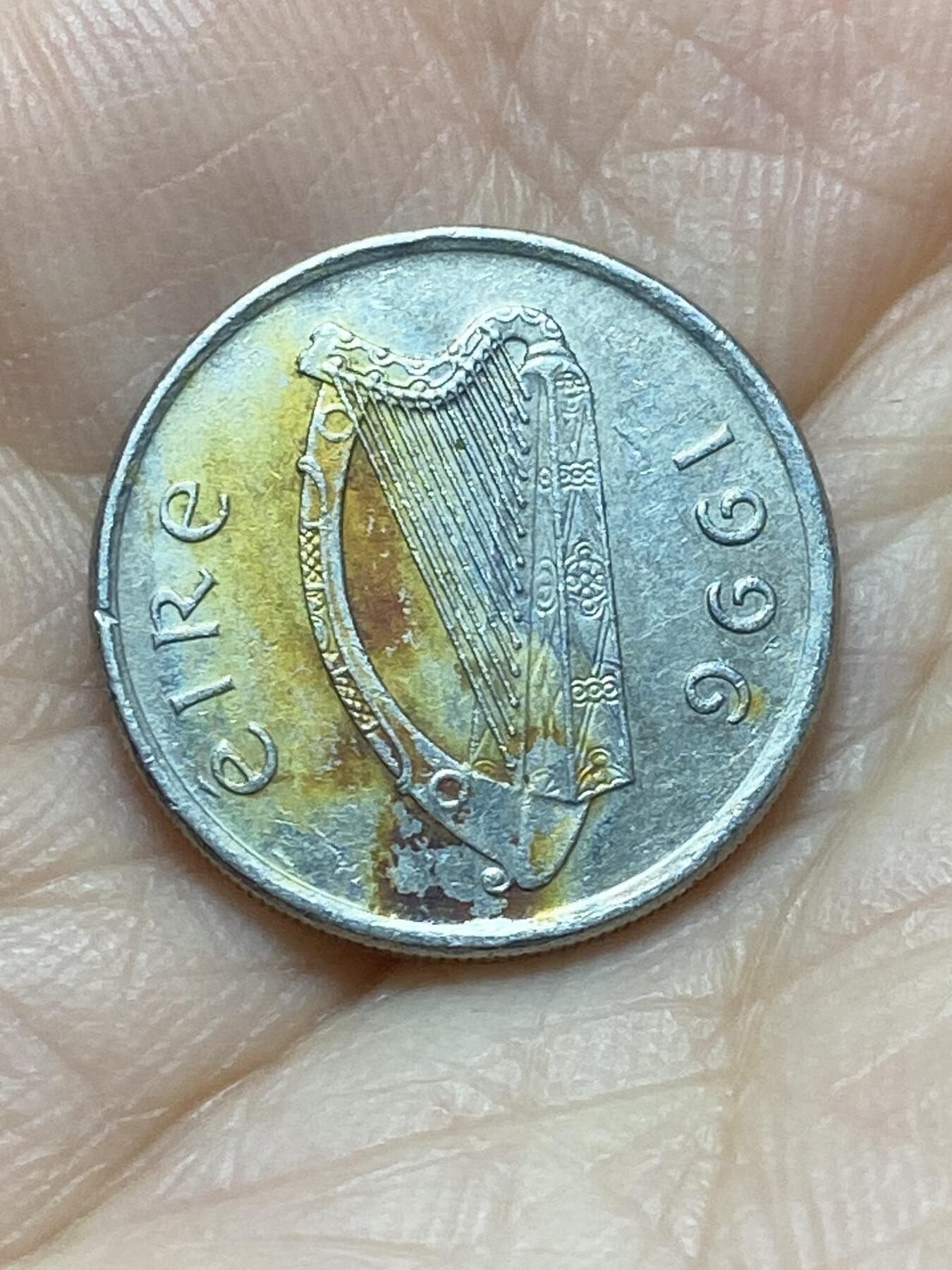 2026年第十七场(总第一百八十六场）外国好品散币场(免佣金) 爱尔兰🇮🇪1996年5便士(共和国时期第二套第二版)