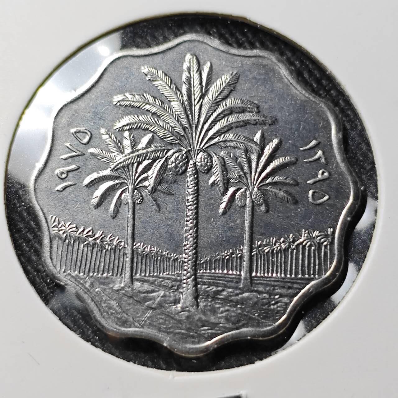 KK钱币收藏小铺  第391期  2月预留时间 周末发货  伊拉克10费尔纪念币