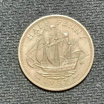 逸泉钱币2026B世界钱币纪念币纸币第八组B831-1230 - 1150英国1/2便士