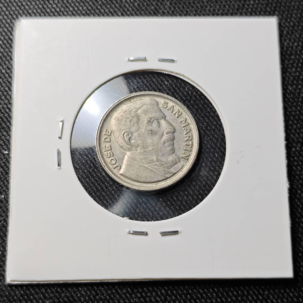 KK钱币收藏小铺  第391期  2月预留时间 周末发货  阿根廷10分纪念币