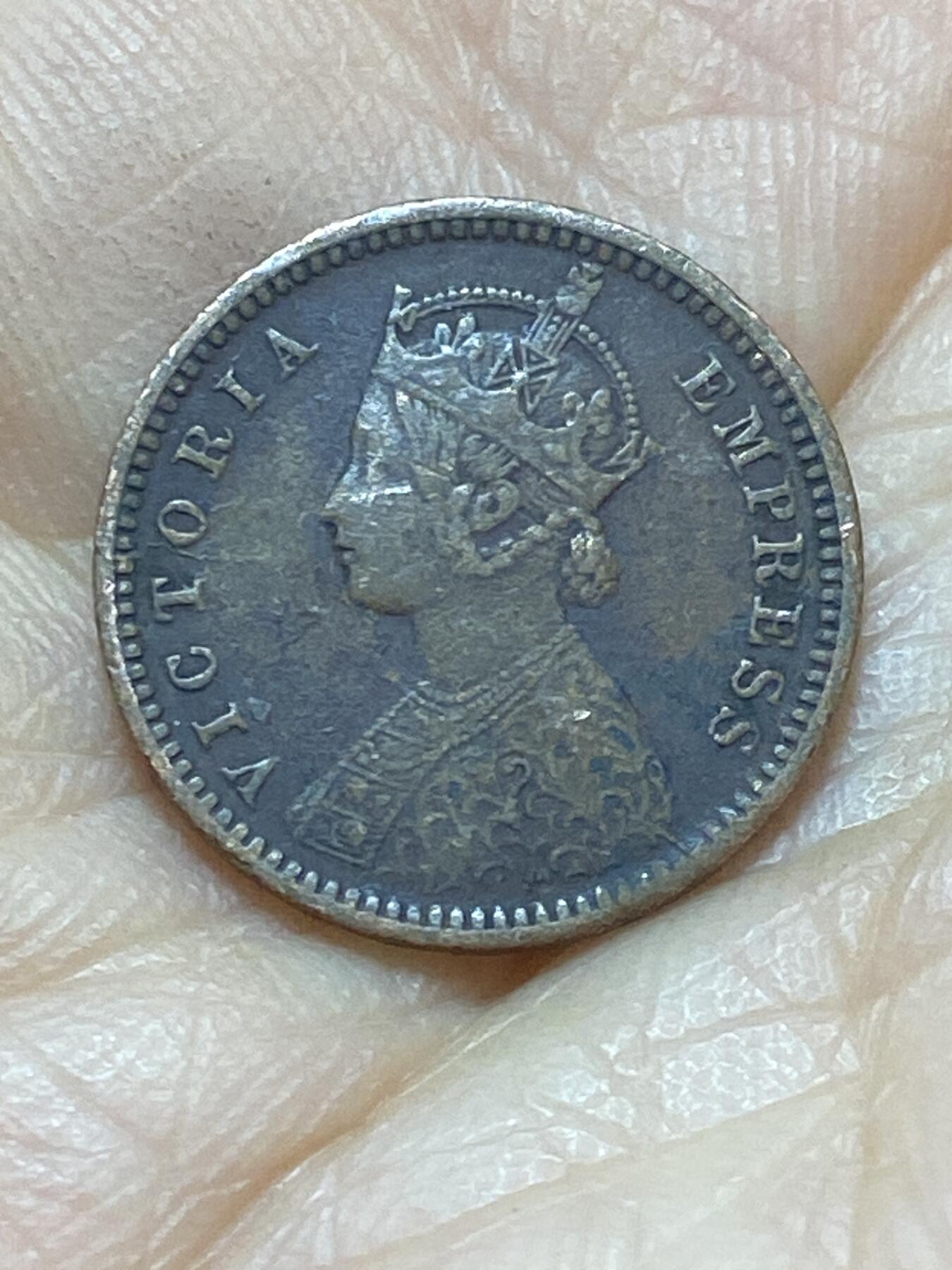 2026年第十七场(总第一百八十六场）外国好品散币场(免佣金) 英属印度1895年1/12安娜(维多利亚女王中年带冠第二版，c版加尔各答造)