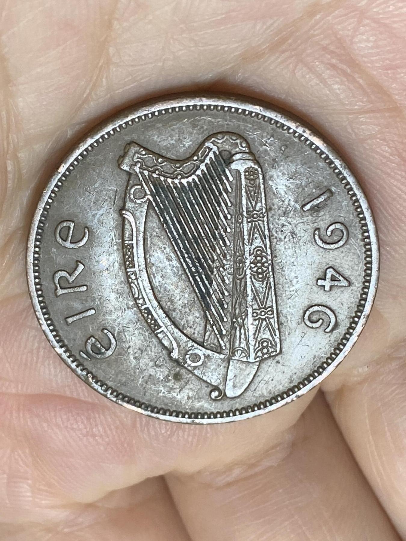 2026年第十七场(总第一百八十六场）外国好品散币场(免佣金) 爱尔兰🇮🇪1946年1便士(共和国时期第一套第一版)