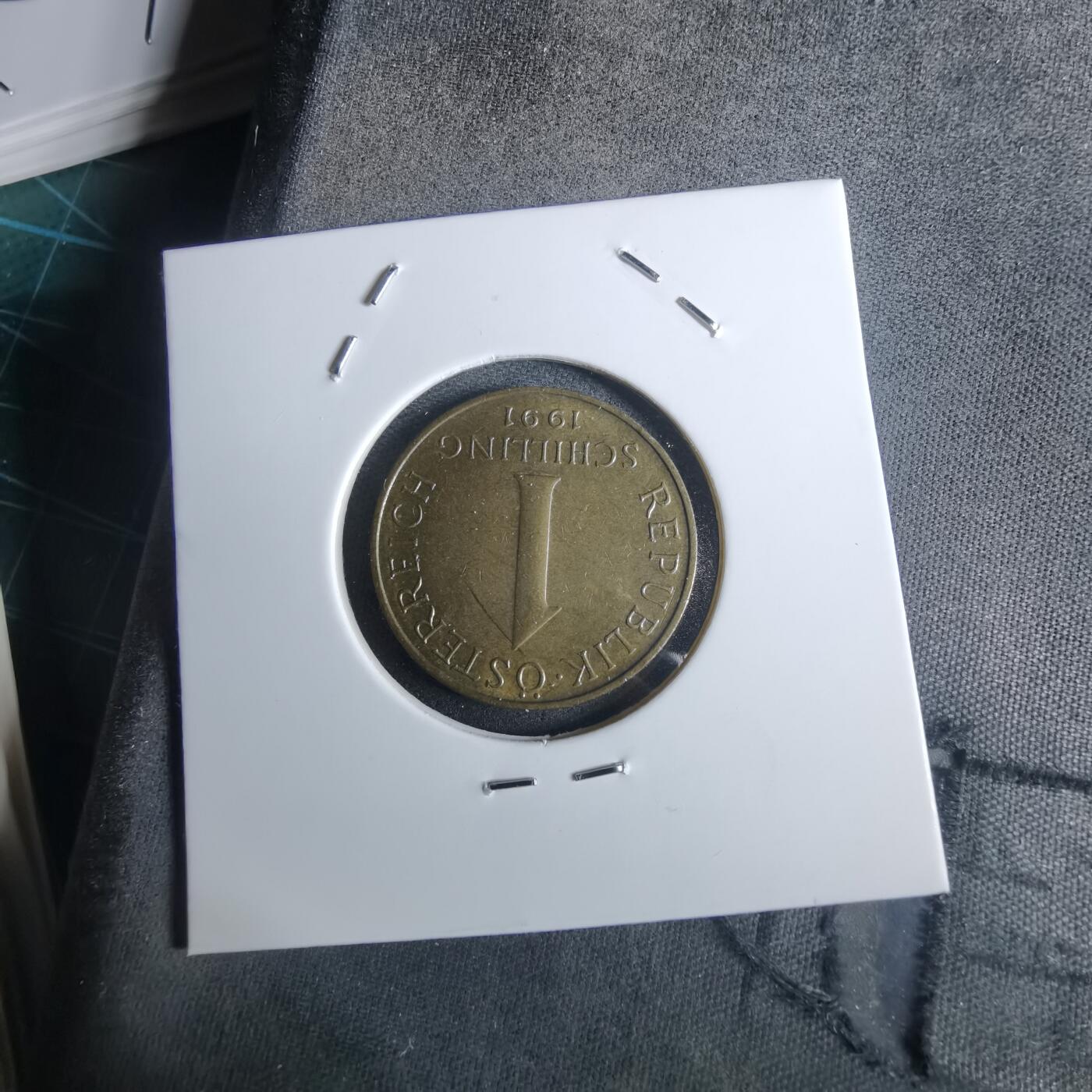 沼泽如烟--第982场 奥地利1991年1先令