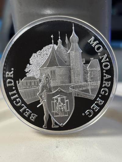 第190期拍卖 - 荷兰2022年杜卡特城堡系列Coevorden 城堡纪念银章，837银，28.25克，发行2000枚