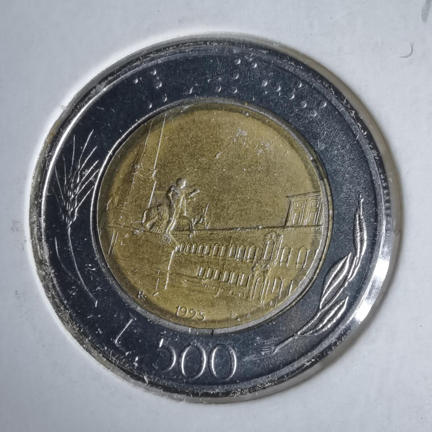 沼泽如烟--第981场 意大利1995年500里拉