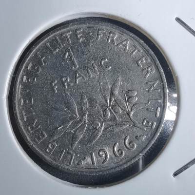 沼泽如烟--第982场 - 法国1966年1法郎