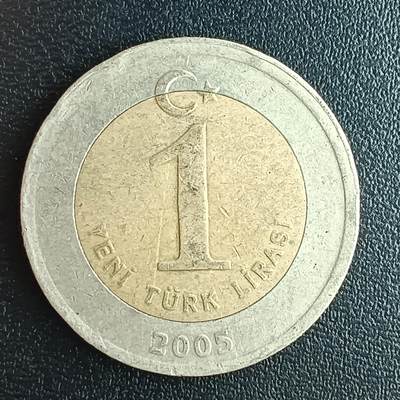 逸泉钱币2026第十二组世界钱币专场春节千件大拍A1614～2574 - 1730 土耳其1里拉