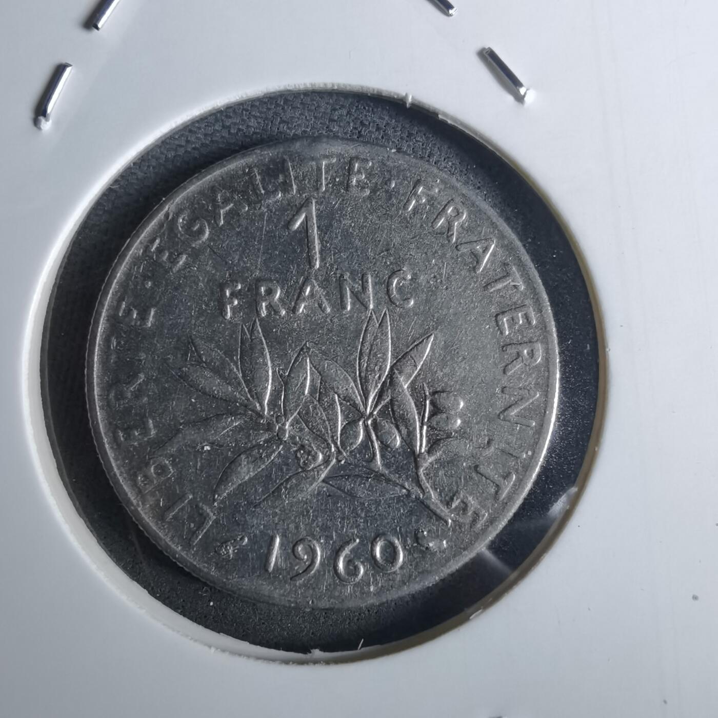 沼泽如烟--第982场 法国1960年1法郎