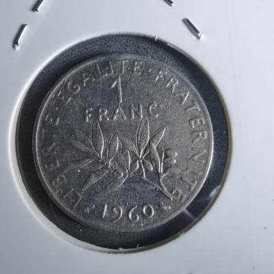 沼泽如烟--第982场 - 法国1960年1法郎