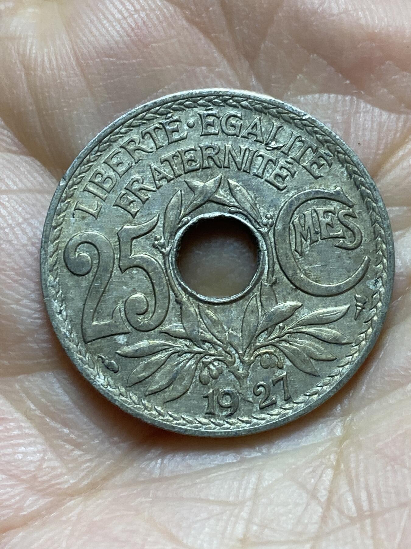 2026年第十七场(总第一百八十六场）外国好品散币场(免佣金) 法兰西第三共和国1927年25生丁