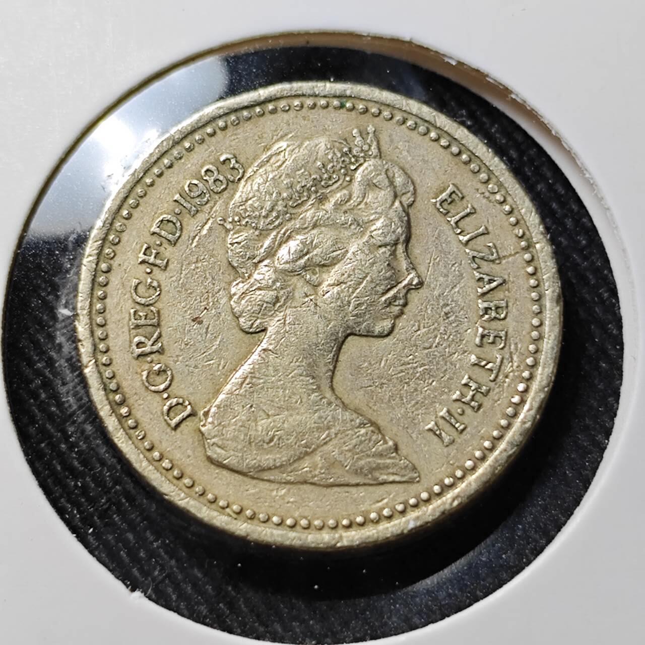 KK钱币收藏小铺  第391期  2月预留时间 周末发货  英国1镑