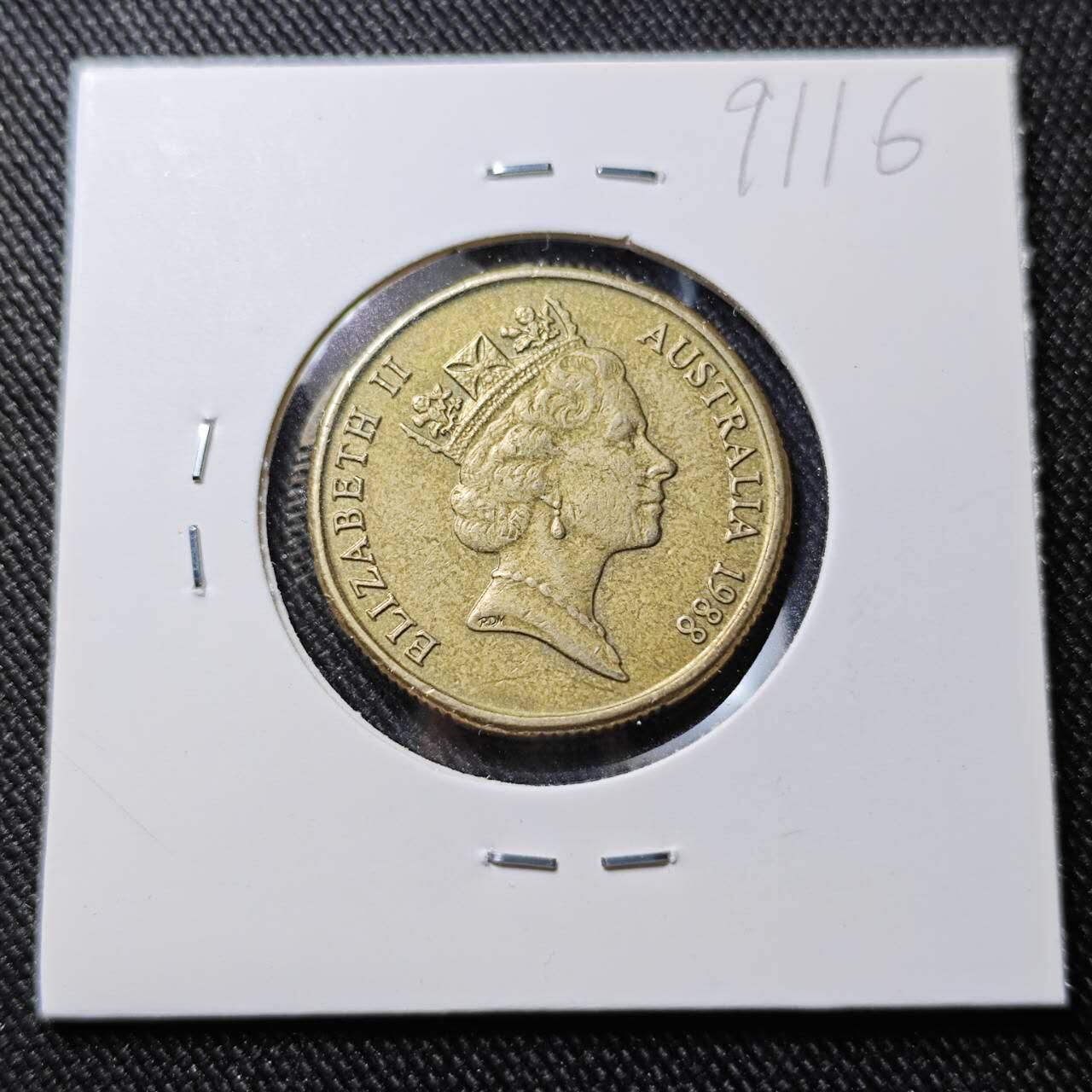 KK钱币收藏小铺  第391期  2月预留时间 周末发货  澳大利亚1元纪念币