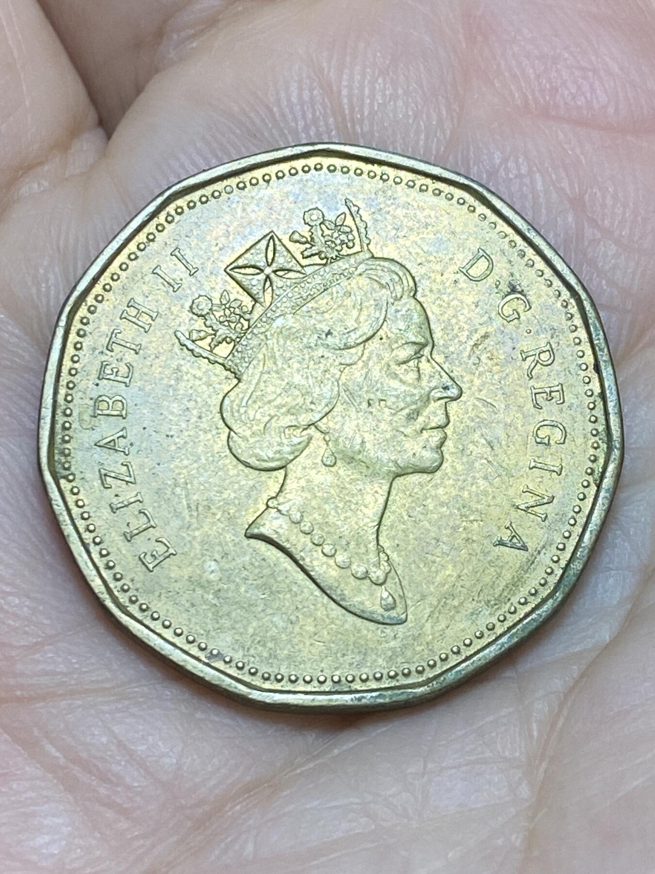 2026年第十七场(总第一百八十六场）外国好品散币场(免佣金) 加拿大🇨🇦1991年1元(伊丽莎白二世中年高冠)