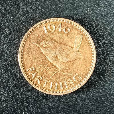 逸泉钱币2026第十二组世界钱币专场春节千件大拍A1614～2574 - 1757 英国伊丽莎白1法新