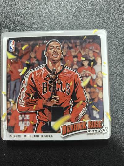 天玑星卡拍第167期《2.2周一截拍》持续收拍收评中 满赠卡需备注 - 帕尼尼 公牛 德里克罗斯 风城玫瑰 MVP 冰箱贴 75*75mm