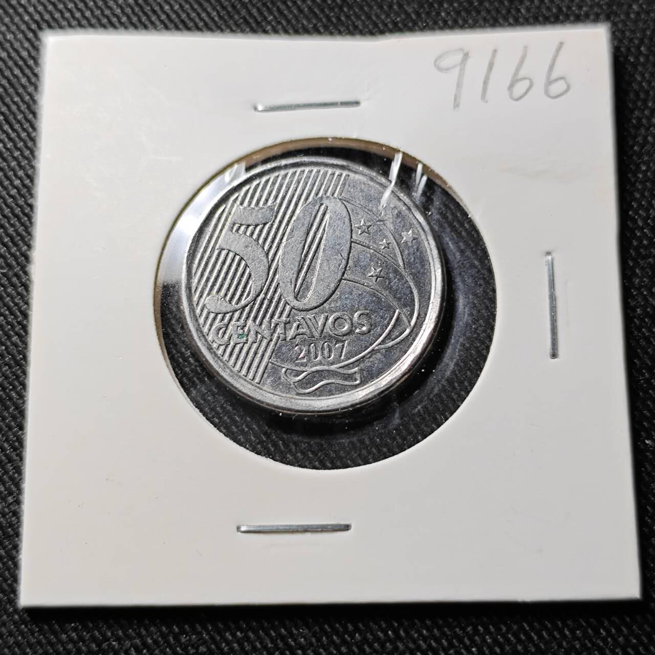 KK钱币收藏小铺  第391期  2月预留时间 周末发货  巴西50分