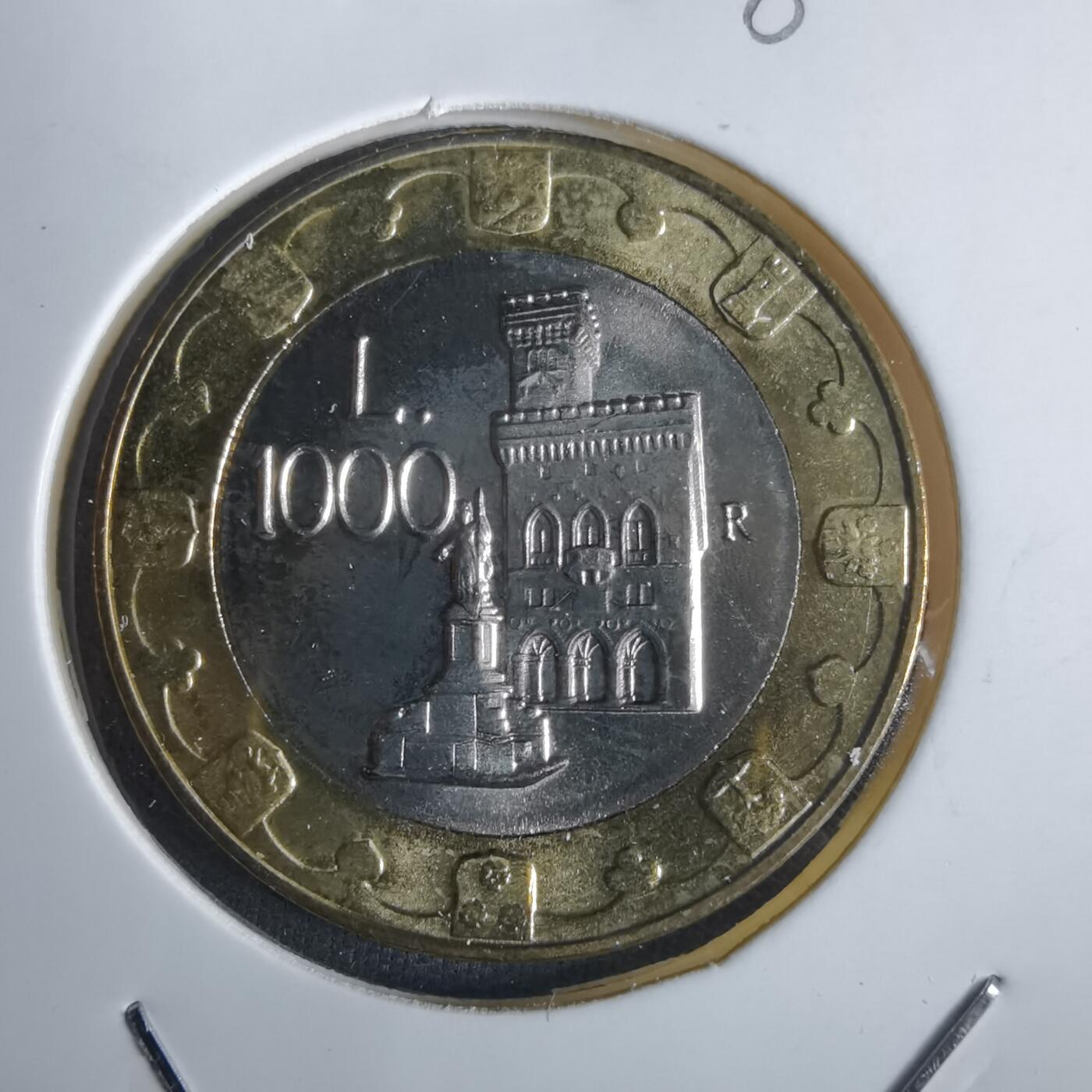 沼泽如烟--第982场 圣马力诺1997年1000里拉