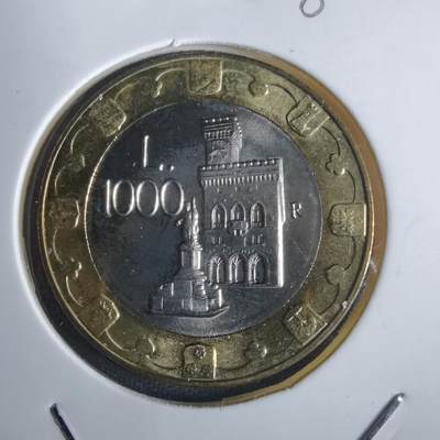 沼泽如烟--第982场 - 圣马力诺1997年1000里拉