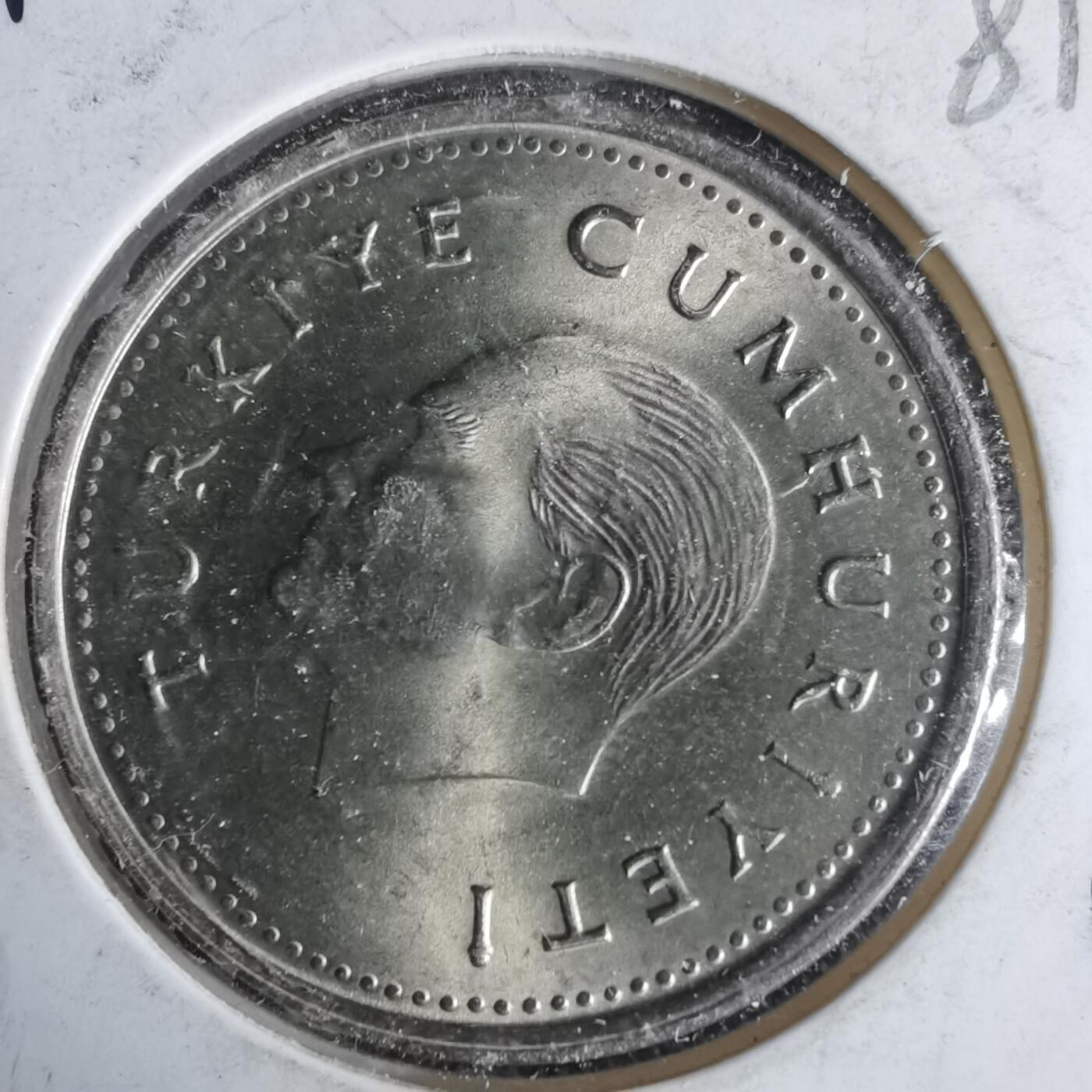 沼泽如烟--第981场 土耳其1991年1000里拉