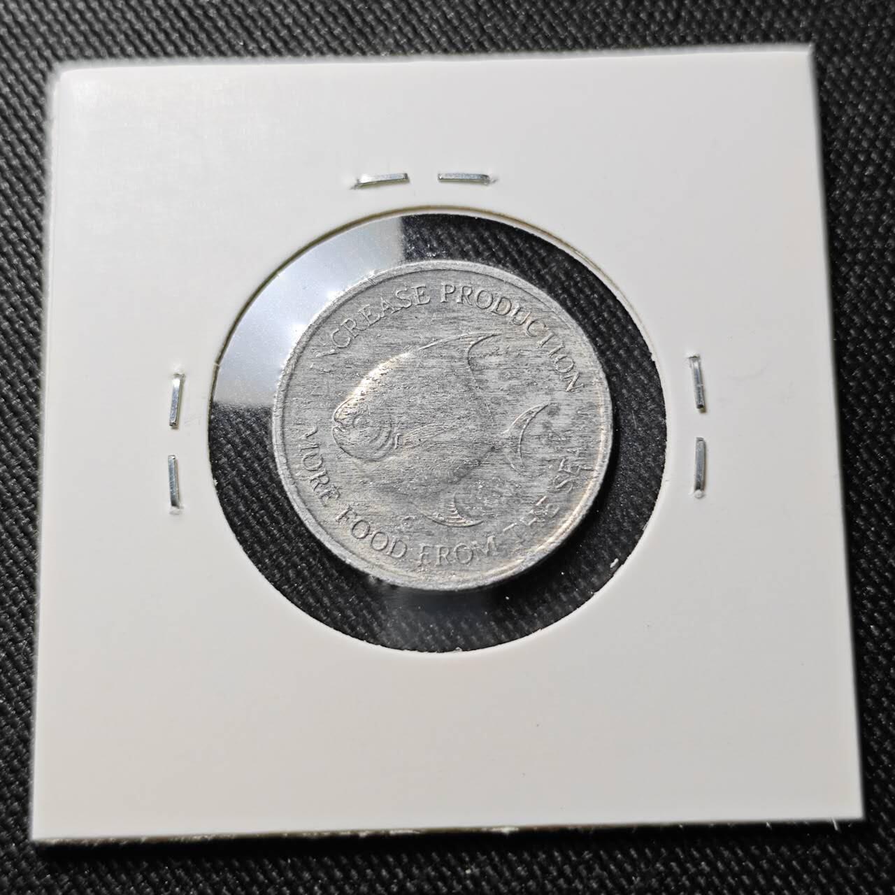 KK钱币收藏小铺  第391期  2月预留时间 周末发货  新加坡5分纪念币