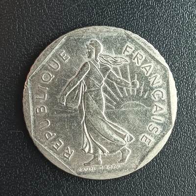 逸泉钱币2026第十八场世界各国散币纪念币AF1633-2572 1856 法国2法郎