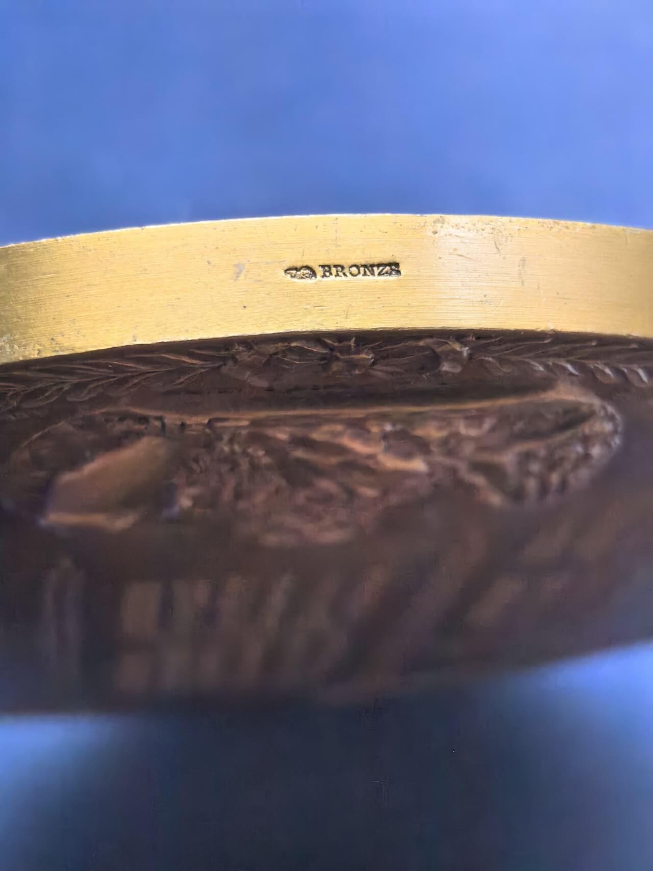 铜章专场 1966年法国日历大铜章，94mm