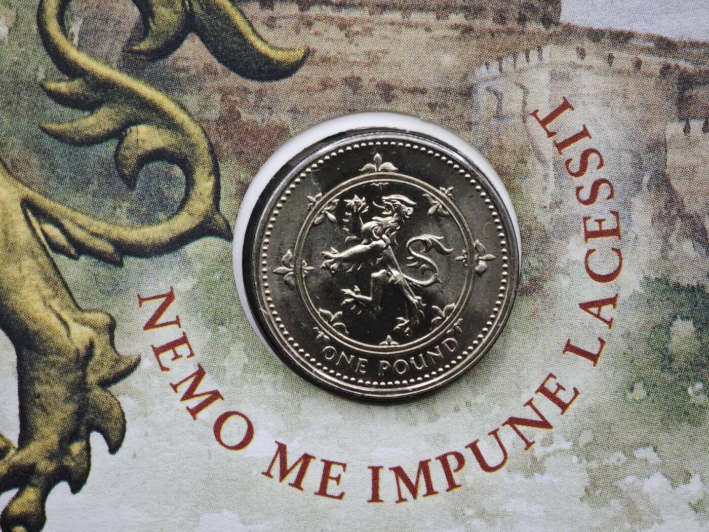 【淘币小摊】限时拍第八百六十二拍  克朗币邮币封场  满百包邮可预留两周  周一统一发货  英国1994年一镑铜币邮币封