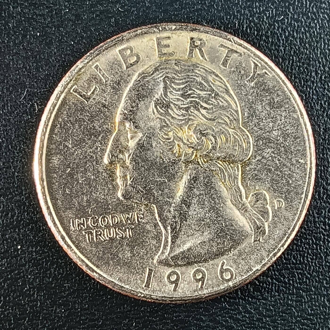 逸泉钱币2026第十二组世界钱币专场春节千件大拍A1614～2574 1686 美国25美分