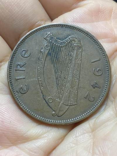 2026年第十七场(总第一百八十六场）外国好品散币场(免佣金) - 爱尔兰🇮🇪1942年1便士(共和国时期第一套第一版)
