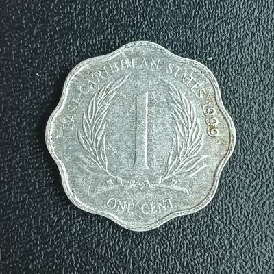 逸泉钱币2026第十二组世界钱币专场春节千件大拍A1614～2574 - 1782 东加勒比1分