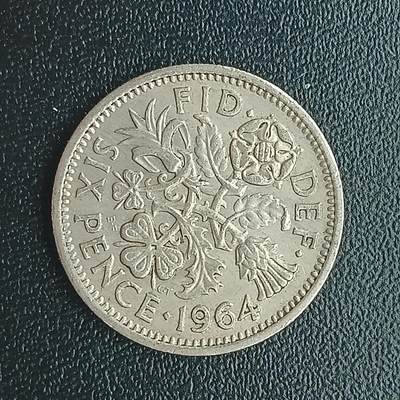 逸泉钱币2026第十二组世界钱币专场春节千件大拍A1614～2574 - 1783 英国6便士