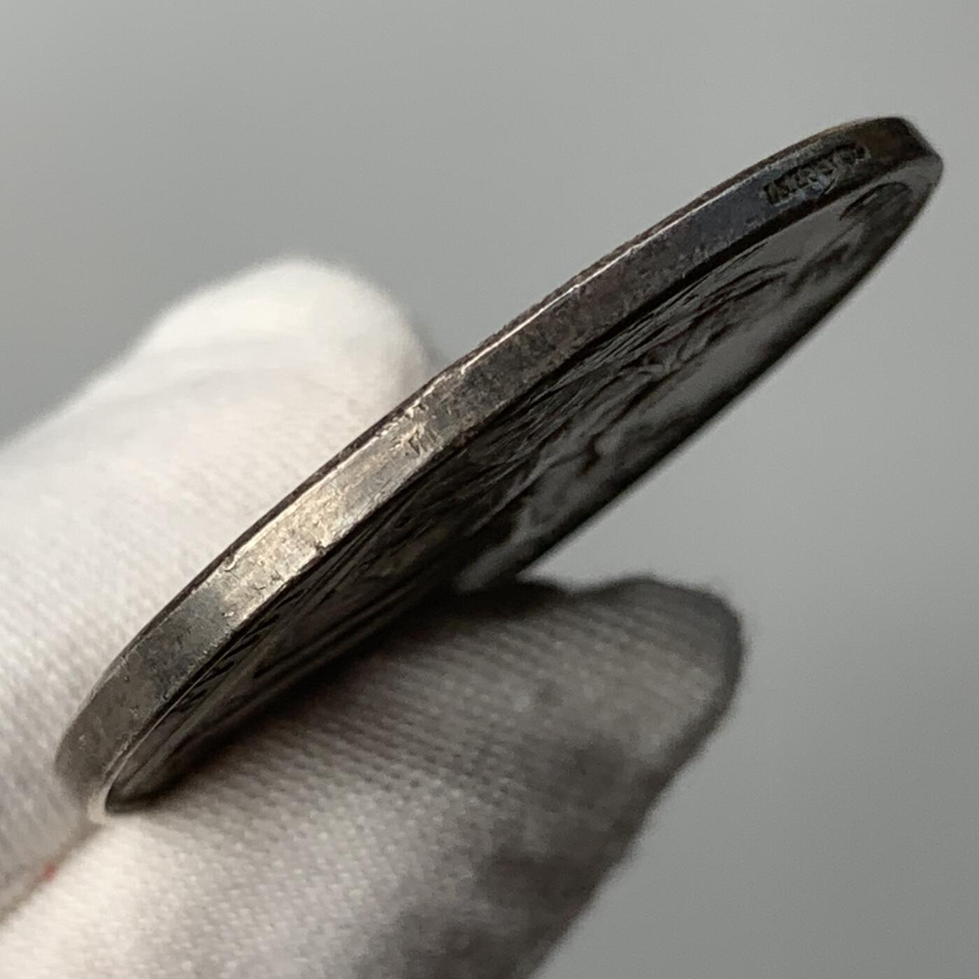 掌中浮雕-藏着的欧洲第052场 法国里尔商会银章 ，36.97mm，21.87g